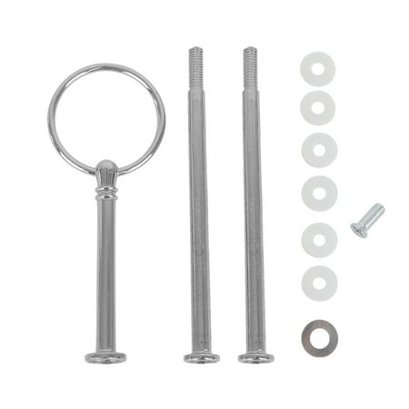 

1/4 Set Multi-Layer Cake Stand Rack 3-Tier Cupcake Dessert Holder Display Tray Fittings Hardware for Wedding Party New