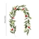 thumbnail image 3 of Decoraciones navideñas, adornos navideños, guirnalda de hiedra artificial, guirnalda de enredaderas colgantes artificiales, hojas de hiedra artificiales para decoración de mesa, enredaderas colgantes, 3 of 6
