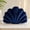 Velvet-navy Blue, variant on Navy Blue Seashell Throw Pillows, 13 Inch Soft Velvet Shell Shaped Decorative Plush Cushion for Bed Couch Sofa Room Decor Accent