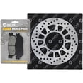 thumbnail image 1 of Niche Front Left Brake Rotor Pad Kit for Yamaha XT225 TW200 Motorcycle MK1007187, 1 of 6