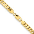 thumbnail image 3 of 14k Polished & Textured Tube Hoop Earring, 3 of 4