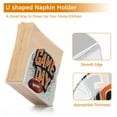 thumbnail image 5 of Yayeee Napkin Holder for Table Kitchen Paper Tissue Organization, Game Day, 5 of 8