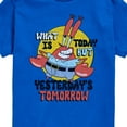 thumbnail image 3 of SpongeBob SquarePants - What Is Today Yesterdays Tomorrow - Toddler & Youth Short Sleeve Graphic T-Shirt, 3 of 6
