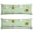 Green Avoc, variant on Cute Strawberry Flowers Body Pillow Case - 20x54 Inch Long Pillow Cover with Hidden Zipper - Soft Machine Washable Full Length Support