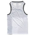 thumbnail image 2 of Ecko Unltd Men's Tank Top Marled Colorblock Panel Stitched Sleeveless T-Shirt (XXX-Large, Grey/White/Black Marled), 2 of 2