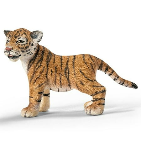 Schleich Tiger Cub Standing Animal Figurine