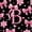Pink Black B, variant on Erosebridal Pink Bows Girls Twin Comforter Sets,Letter R Monogrammed Bedding Set For Girls Kids,Reversible black,2 Pieces