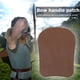 thumbnail image 5 of Protector de mango de arco recurvo de cuero con empuñadura de arco para almohadillas de entrenamiento de tiro con arco (marrón) Likrtyny Para estrenar, 5 of 7