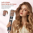 thumbnail image 1 of 5 in 1 Blow Dryer Brush Thermal Round Brush Set with Auto Rotating 360° Fast Drying Multi-Temperature Settings Detachable Design Heated Hot Air Brush for Straightening Curling Volumizing & Drying Hai, 1 of 6