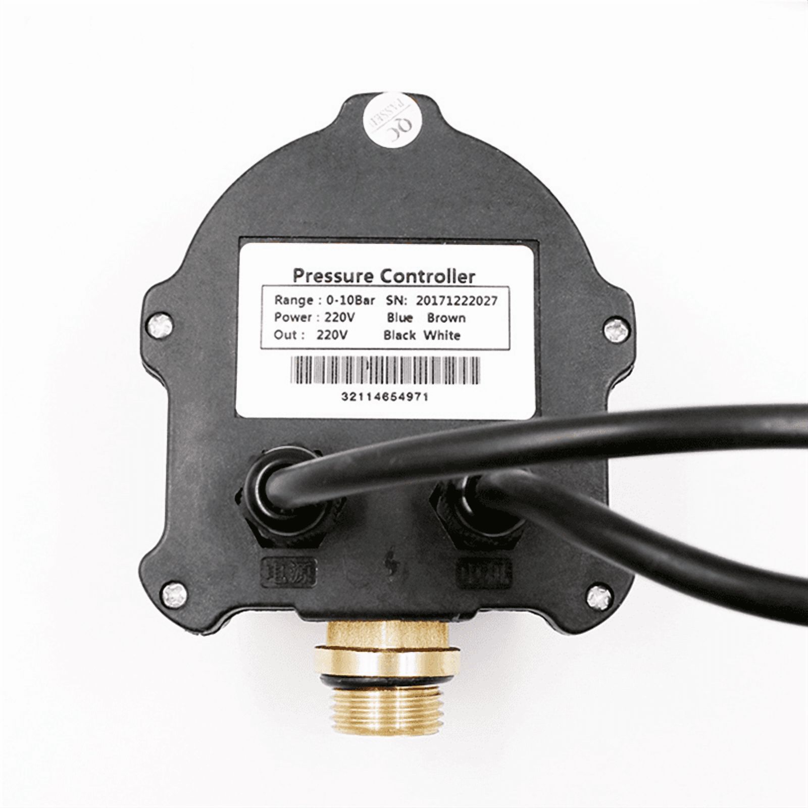 Pressure Switch Water Pressure Switch Regulator for Vacuum Pump High Pressure Pump Wpc 10 Water Pump Relay,1 x water pressure pump,As shown