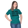 thumbnail image 4 of Major Key Success Motivational Men's Graphic T Shirt Tees Brisco Brands S, 4 of 6