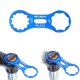 thumbnail image 1 of 1 llave para piezas de bicicleta, extracción de tapa de horquilla delantera 8T/12T y llave de instalación con tapa de manivela de flor de ciruelo para horquilla de suspensión, 1 of 5