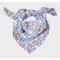 thumbnail image 3 of Bimba Blue Bottle & Glass Kitchen Printed Pure Silk Scarf For Hair Neck Head Bandanas For Women 40 x 80 Inches, 3 of 6