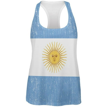 - World Cup Argentina Sun All Over Womens Tank Top