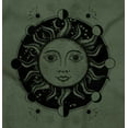 thumbnail image 2 of Celestial Sun Symbolic Spirit Animal Women Plus Size Crewneck Sweatshirt Brisco Brands 2X, 2 of 4