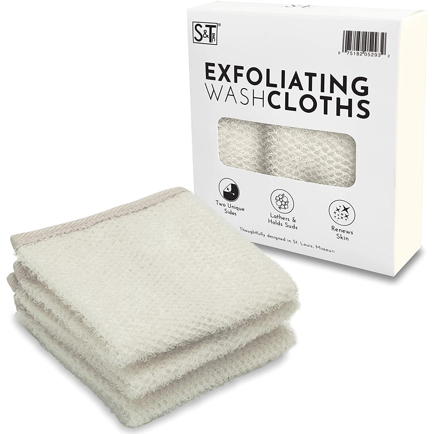 Beauty Skin Cloth Exfoliating Nylon Shower Bath Body Towel Wash Scrub Gadget HS3