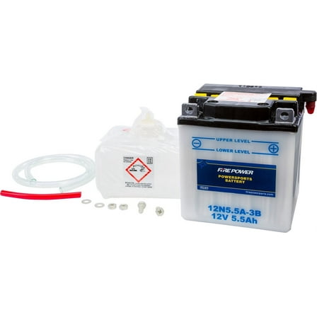 FIRE POWER Battery W/Acid 12V 12N5.5A-3B