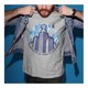 thumbnail image 3 of Playera Superman Fan Army Talla EG Metropoli Gris, 3 of 4