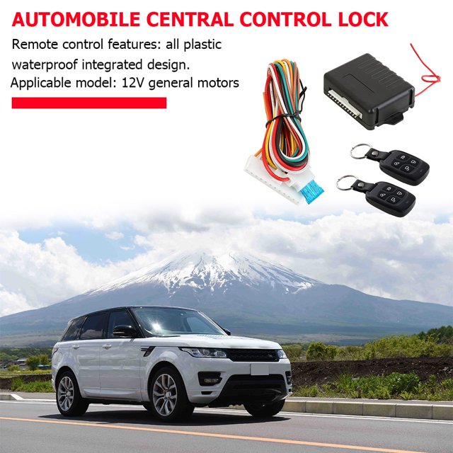 Kit de cerradura de puerta central remota para automóvil Sistema de Ndcxsfigh alarma de entrada sin llave automático 410 / T105