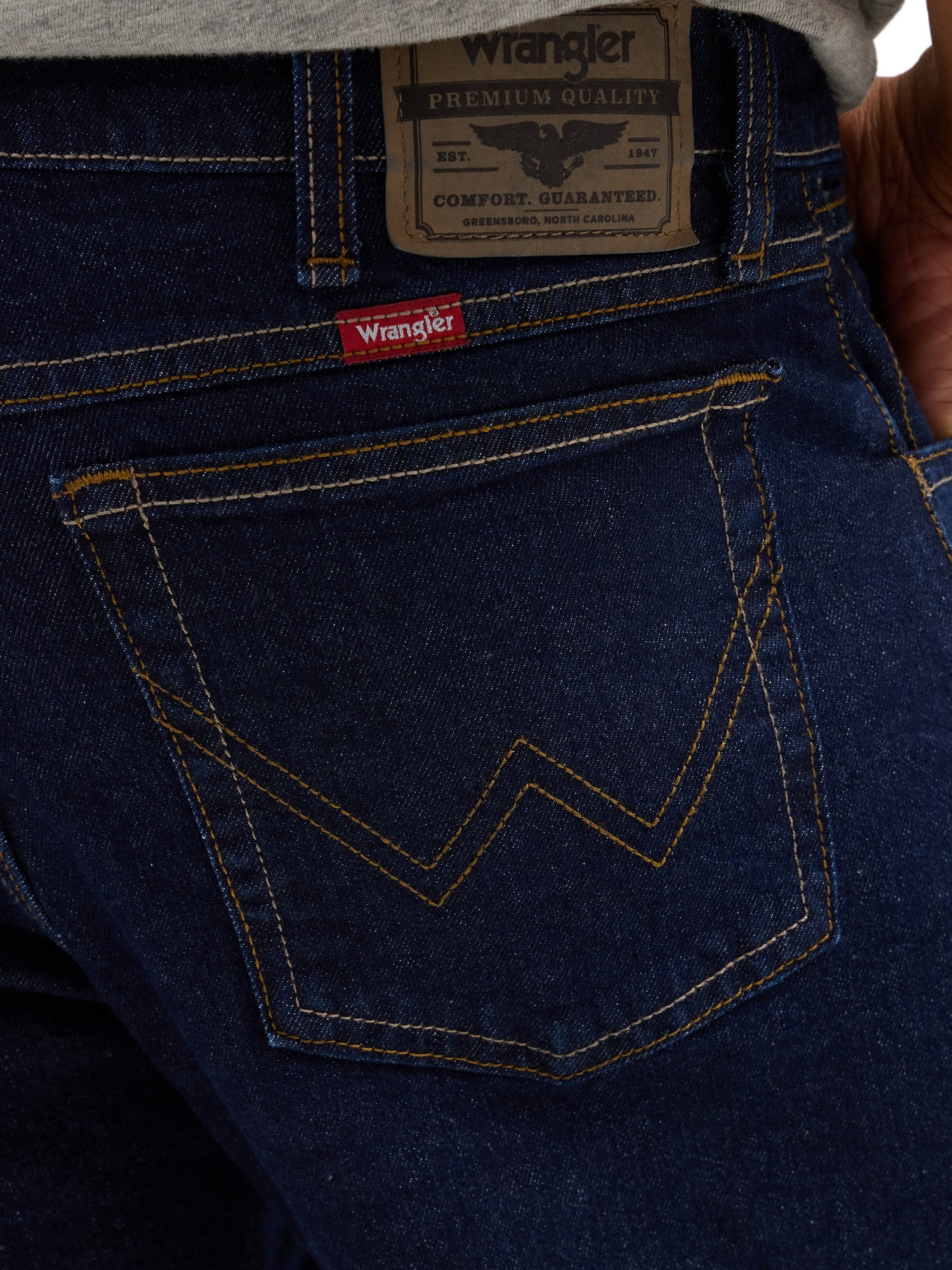 Wrangler® Men's Accelerating Circularity Straight Fit Jean