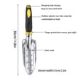 thumbnail image 5 of Lnrkai 11.8" Aluminum Garden Trowel Ergonomic Handle, Garden Shovel with Scale, 5 of 8
