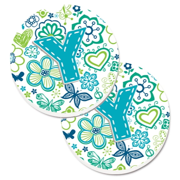 Set of 2 Cup Holder Car Coasters