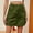 Army Green, variant on Fankiway Women'S Elastic Waist Workwear Pocket Denim Short Skirt Half Skirt Womens Plus Size Skirts Womens Summer Skirts
