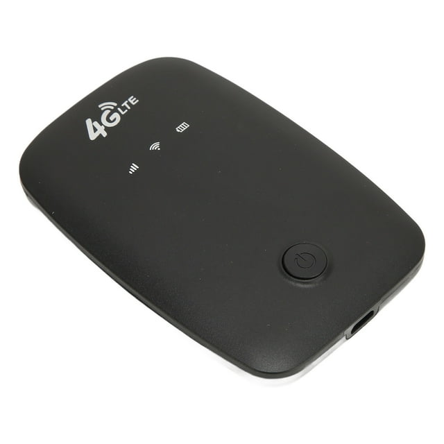Punto de acceso WiFi móvil 4G con ranura para tarjeta SIM, batería de 2100 mAh, enrutador WiFi 4G portátil para usuarios de automóviles y viajeros de negocios