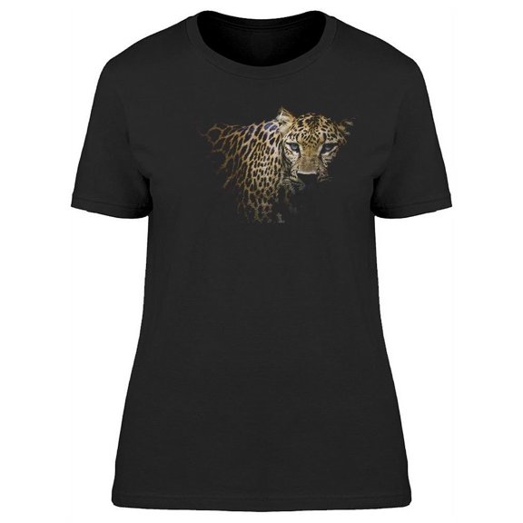 Image Of Leopard Fading Away T-Shirt Women -Image by Shutterstock, Female Large