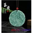 thumbnail image 6 of K-KED Burmese Jade Dragon Pendant Necklace Emerald Green Jadeite Natural Jewelry, 6 of 6