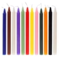 thumbnail image 1 of Velas de colores decorativas, velas cónicas, accesorios de velas románticas para festivales de bodas, 12 Uds., 1 of 8