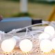 thumbnail image 2 of 23M Patio cadena bombillas G50 lechoso campamento al aire libre impermeable IP44 lámpara Navidad guirnalda bombillas jardín boda fiesta luces LED, 2 of 5
