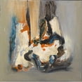 thumbnail image 3 of van Engelshoven, Marie T 12x12 Black Modern Framed Museum Art Print Titled - Movement II, 3 of 5