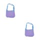 thumbnail image 1 of Greeniant Elija el bolso de playa favorito de los juguetes de playa - Múltiples colores para elegir el bolso de la colección Shell púrpura púrpura 2Conjunto, 1 of 6