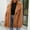 Yellow, variant on AOOCHASLIY Women Coat Womens Ladies Warm Faux Furry Long Coat Jacket Winter Solid V-neck Outerwear