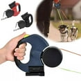 thumbnail image 4 of Dual Dogs Pet Leash Ropes Auto Retractable Pet Cat Adjustable Dual Auto Rope Rope Dog Flexible A1p0 M0L5, 4 of 7