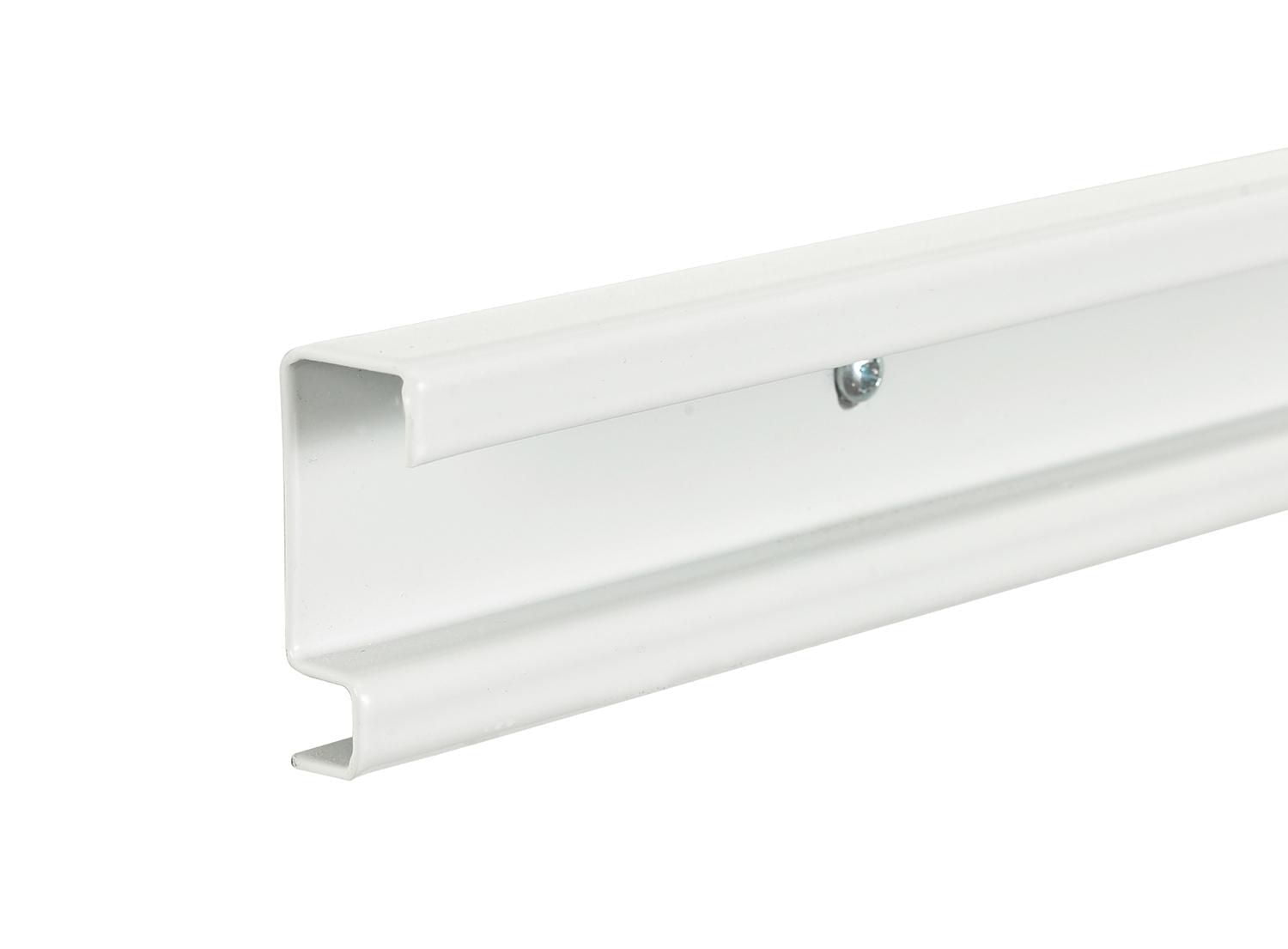 24 In. Hang Track Bracket in White