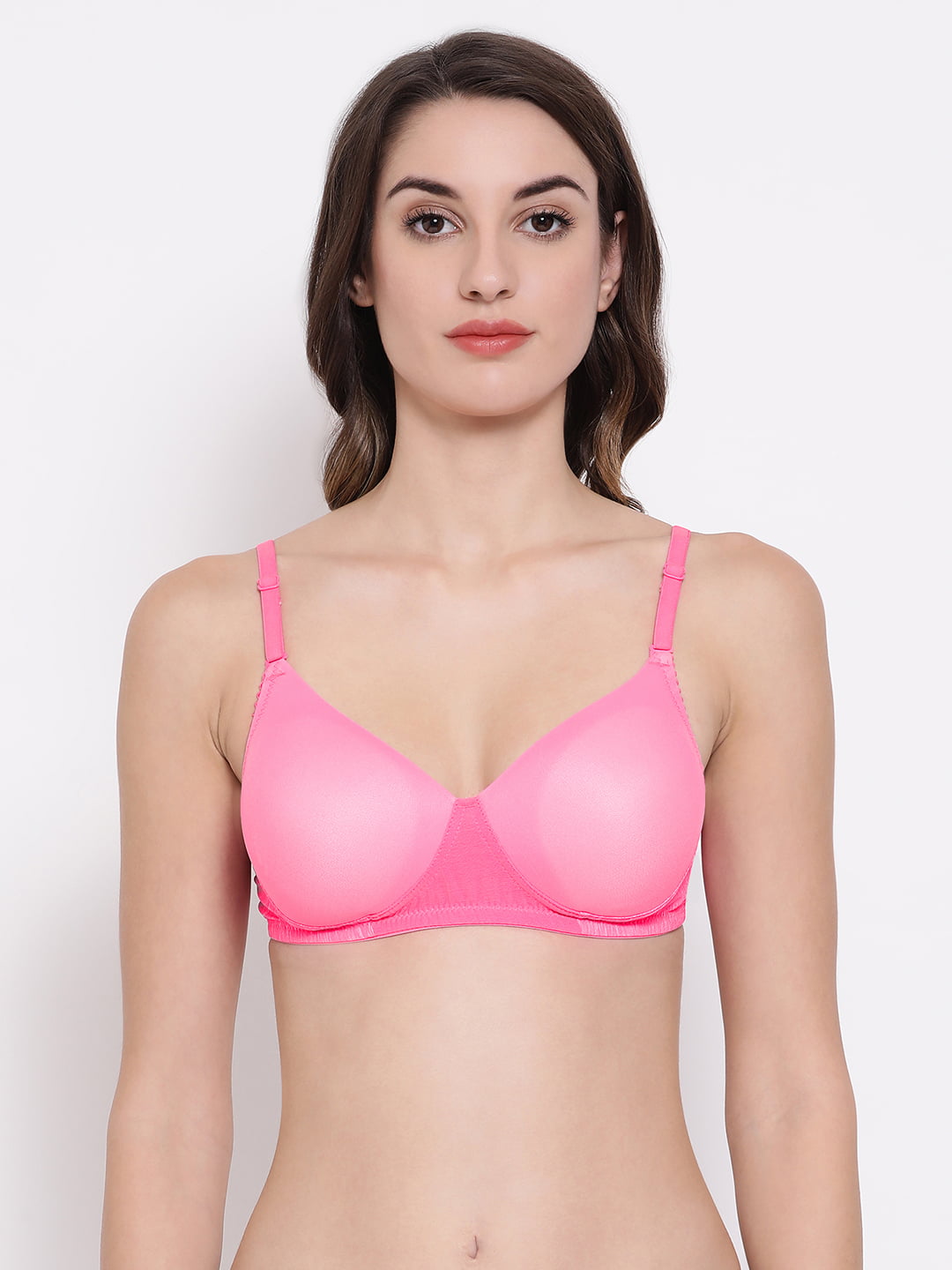 Clovia Cotton Rich Soft Padded Non-Wired Multiway T-Shirt Bra