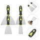 thumbnail image 4 of FELTECHELECTR Juego de 4 cuchillos de acero inoxidable para encintado de paneles de yeso, raspador de pared con acero flexible y mango cómodo y antideslizante de 1,5, 3, 4 y 6 pulgadas., 4 of 7