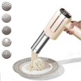 thumbnail image 2 of Handheld Electric Noodle Maker 5-in-1 Wireless Noodle Maker With Battery Level Display Automatic Noo, 2 of 5