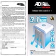 thumbnail image 5 of Adir Aire Acondicionado Portátil Mini Cooler 3 en 1 LED AD-4820 Enfriamiento Agua, 5 of 5