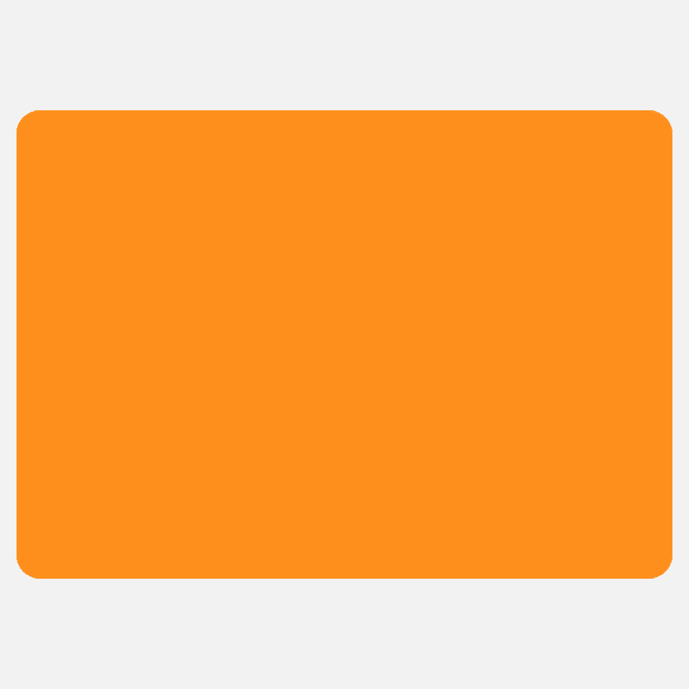 JAM Paper Standard Label Rolls, Rectangle, 2 1/2 x 3 1/2, Neon Orange, 125 Labels/Roll
