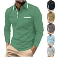 thumbnail image 3 of FAIWAD Shirts for Men Plus Size Long Sleeve Collar Golf Shirts Classic Casual Business Work Tops, 3 of 3