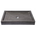 thumbnail image 5 of Rectangular Infinity Pool Sink - Honed Pietra Grey Marble, 5 of 12