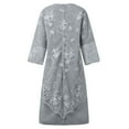 thumbnail image 5 of Women's Embroidered Evening Dress Lace Embroidered Two-piece Dress Set, 5 of 6