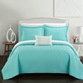 thumbnail image 2 of Shaliya 8 or 6 Piece Quilt Cover Set Interlaced Vine Pattern Quilted Bed in a Bag, 2 of 8
