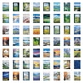 thumbnail image 2 of 60-Pack Oil Painting Landscape Stickers Small Clear Decorative Stickers For Journaling Scrapbooking And Craft Projects Featuring Diverse Scenic Designs To Capture Memorable, 2 of 6