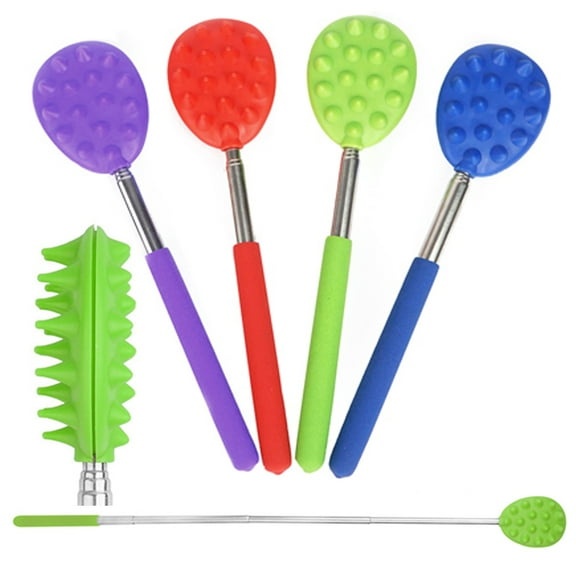 2 Pc Extendable Cactus Back Scratcher Telescoping Massager Telescopic Extend 22"