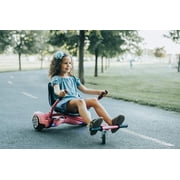 TechWonder Hover Kart Go Kart Adjustable Seat Attachment for 6.5 Hover-Board Buggy - Blue