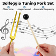 thumbnail image 4 of FA741HZ Tuning Fork Set,Tuning Fork for Healing Chakra,Sound Therapy,Keep Body,Mind and Spirit in Perfect Harmony,Gold, 4 of 4